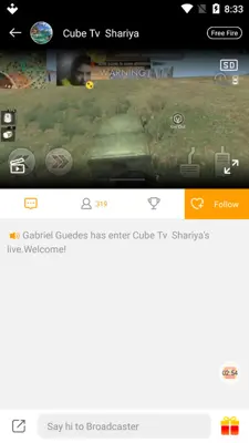 Cube TV android App screenshot 1